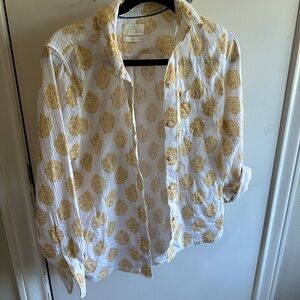 J Crew Gauze shirt - size 4